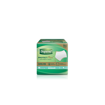 Depend Pants M for incontinence and bladder leakage protection Depend Pants M for incontinence and bladder leakage protection